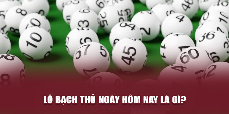 Phương Pháp Bắt Lô Bạch Thủ Ngày Hôm Nay Chắc Thắng 100% 2 Lô bạch thủ ngày hôm nay là gì?