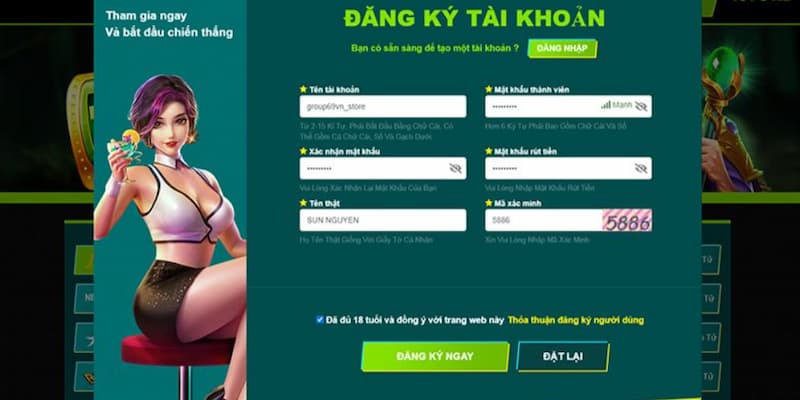 Quy trình đăng ký 69VN từ A - Z cho người mới tìm hiểu 3 Nhập thông tin chính xác để hoàn tất quy trình đăng ký 69VN